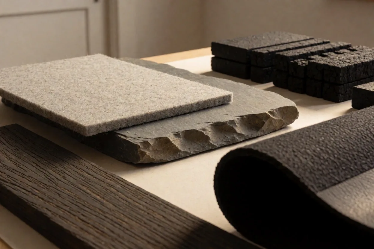 Sustainable material curation in our Aalborg studio