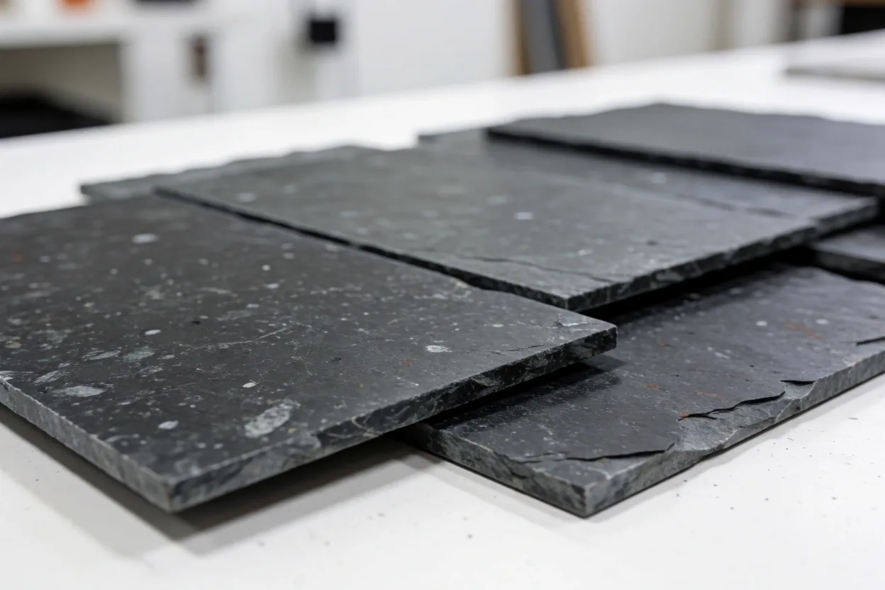 Slate material sample