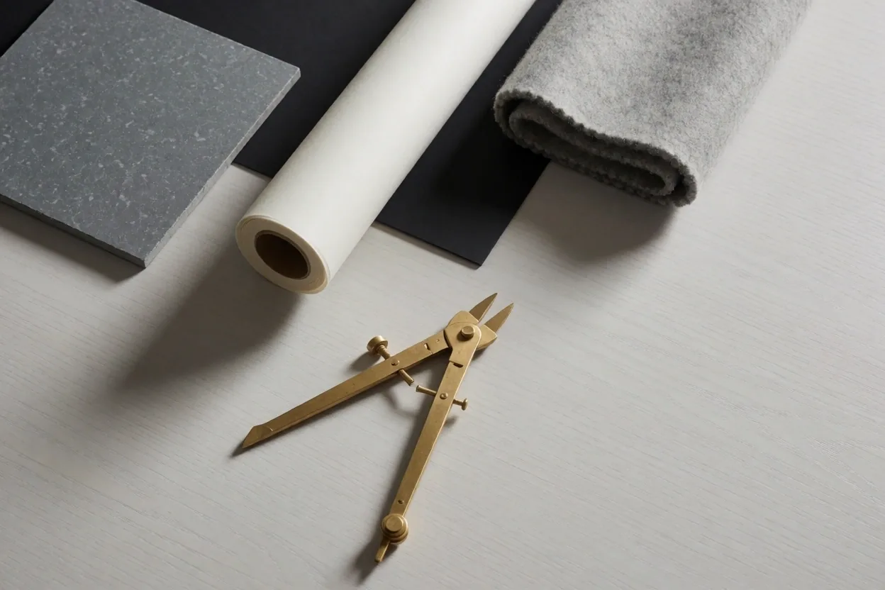 Technical drafting tools in the North Development studio